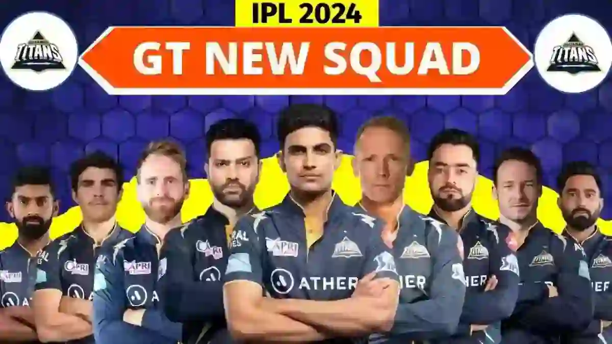 IPL 2024 GT Team Players List