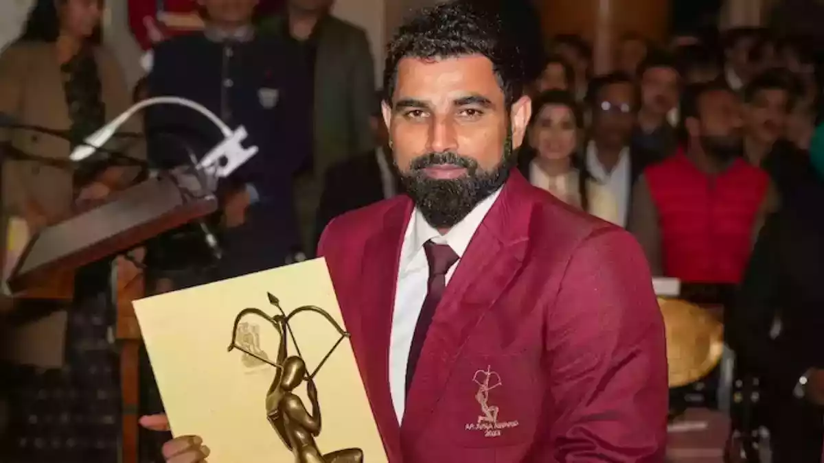 Mohammed Shami receives Arjuna Award 2024